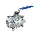 Fil de coulée d&#39;investissement End 3pc Ball Valve